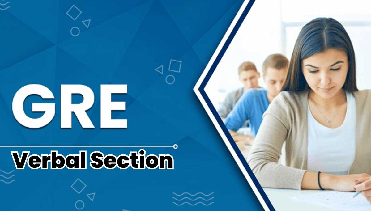 GRE Verbal Section