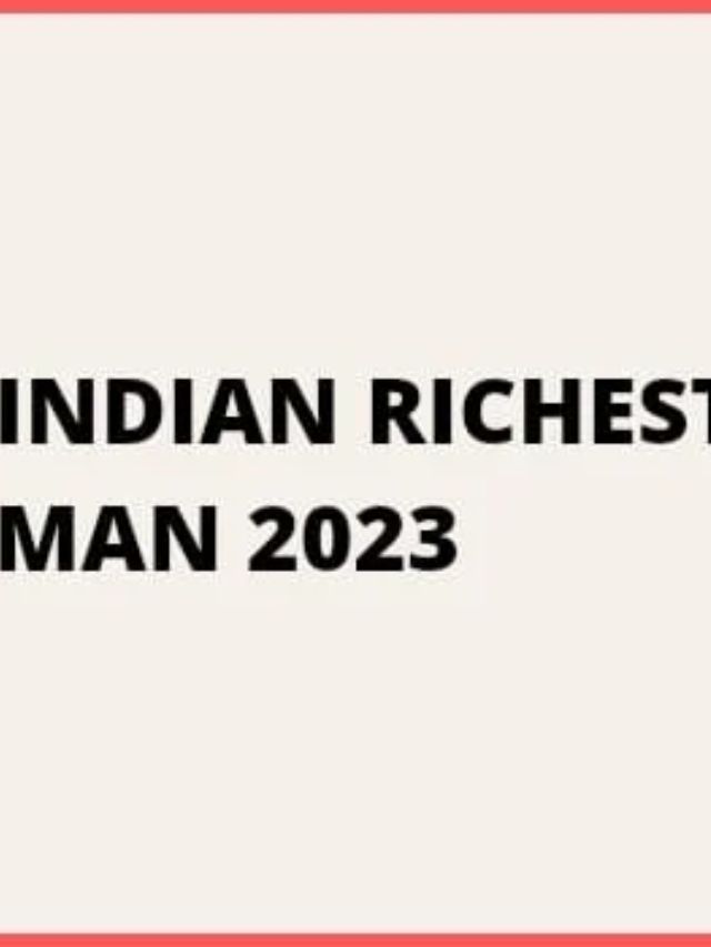 Top 5 richest Indians in the world